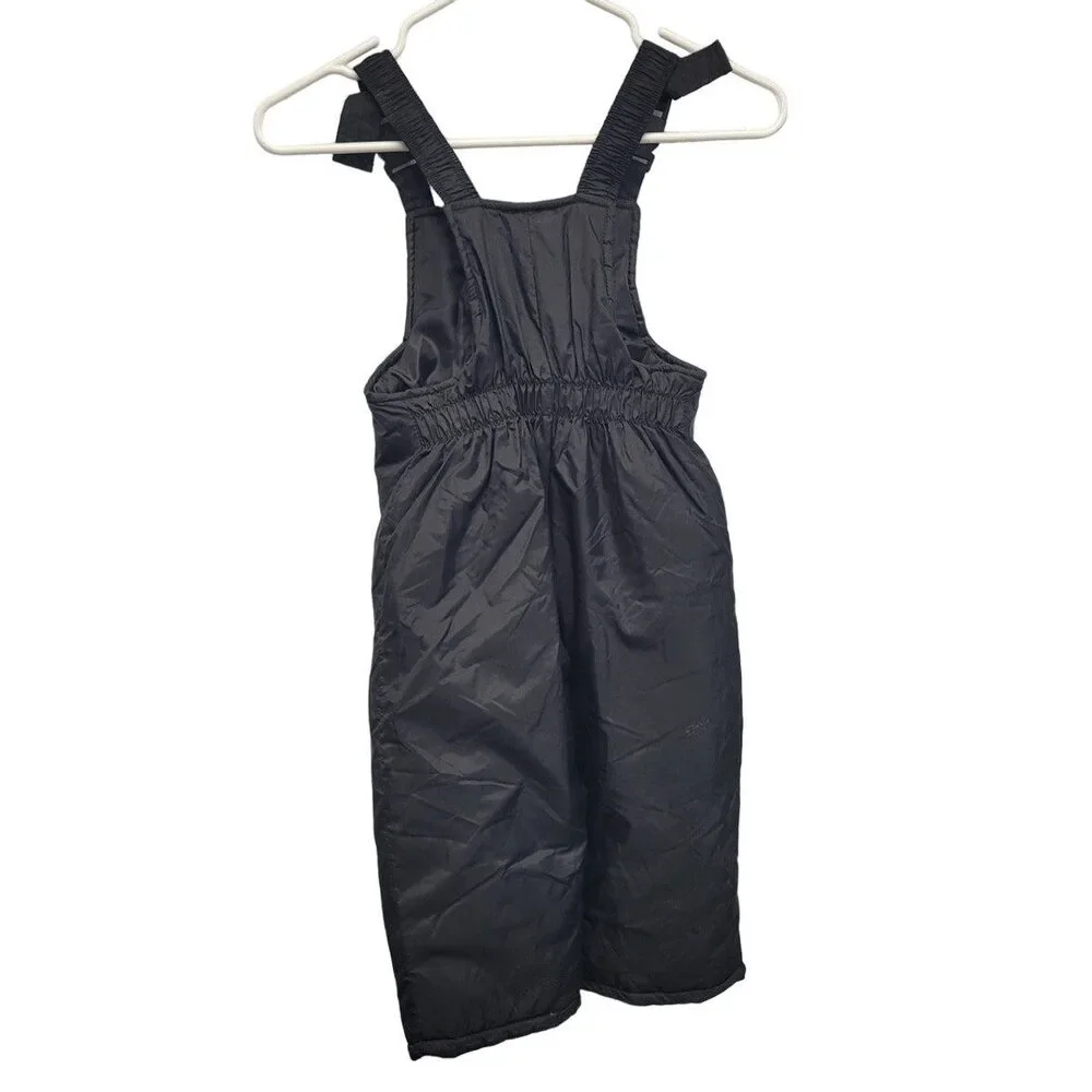 Athletic Works Kids 3T Adjustable Strap Puffer Winter Ski Snow Pants Overalls